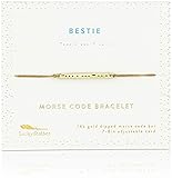 Lucky Feather Morse Code Bracelets for Women - 14K