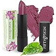 Fifth & Skin BOTANICAL Lipstick (RHUBARB) | Made in USA | Vegan | Natural | Organic | Cruelty Free | Paraben Free | NO Lead | Moisturizing Color that's Good for your Lips!