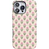 Casely iPhone 16 Pro Case | Jenna's Flowers | Fun on Weekdays | Bold Protective Design | Compatible with MagSafe