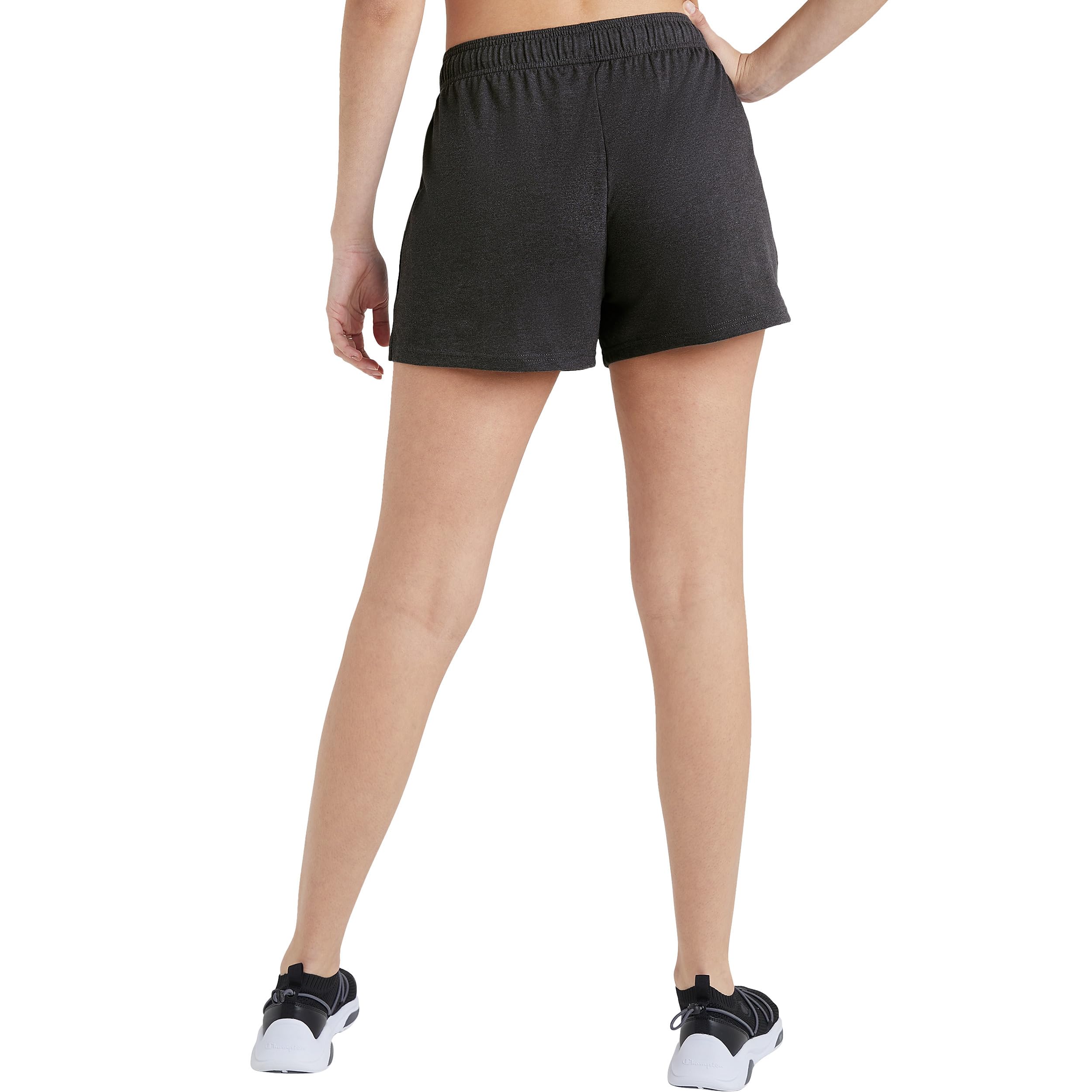 Champion Women's Shorts, Jersey Shorts, Soft, Lightweight, Comfortable Shorts for Women, 5