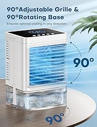 COOLECH Personal Air Conditioner w/Remote & LED