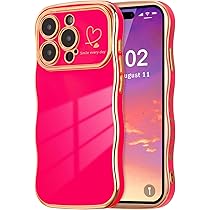 ZTOFERA For IPhone 14 Pro Case 6.1 Inch,Cute Curly Wave Frame - View #8