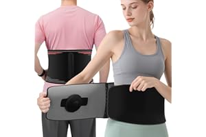 Umbilical Hernia Belt for Men and Women, Hernia Support with 2 Removable Compression Pads and Pressure Belt, Ultra-breathable