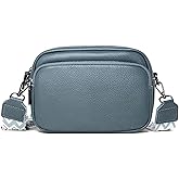 GOIACII Crossbody Bags for Women Small Purses Shoulder Bag with Wide Strap Leather
