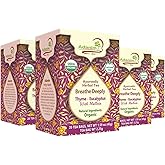 Adanim Bio Organic Thyme Eucalyptus Mullein Tea Thyme Leaves Caffeine Free Herbal Tea Thyme Leaf Tea Natural Kosher 80 Tea Bags