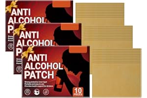 10 Pcs Party Recovery Patch, Anti alcohol patches, Wake Up Refreshed and Energized with Skin-Friendly Patch, Strong Adhesive 