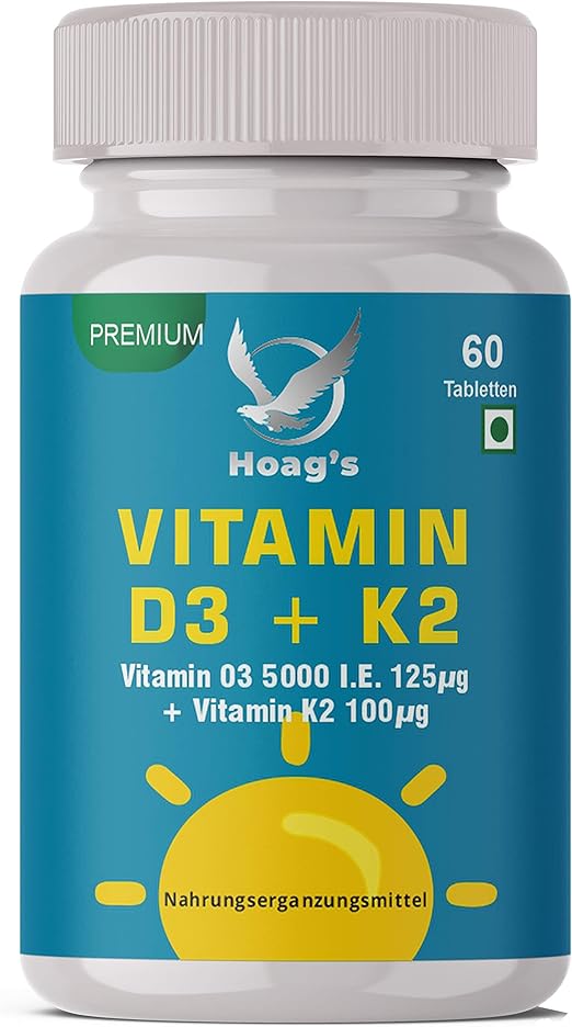 Vitamin K2 (MK7) with D3 Supplement Bone and Heart Health