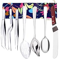 CREATIVECHEF 5-Piece Professional Chef Plating Kit - Gold And Stainless - View #6