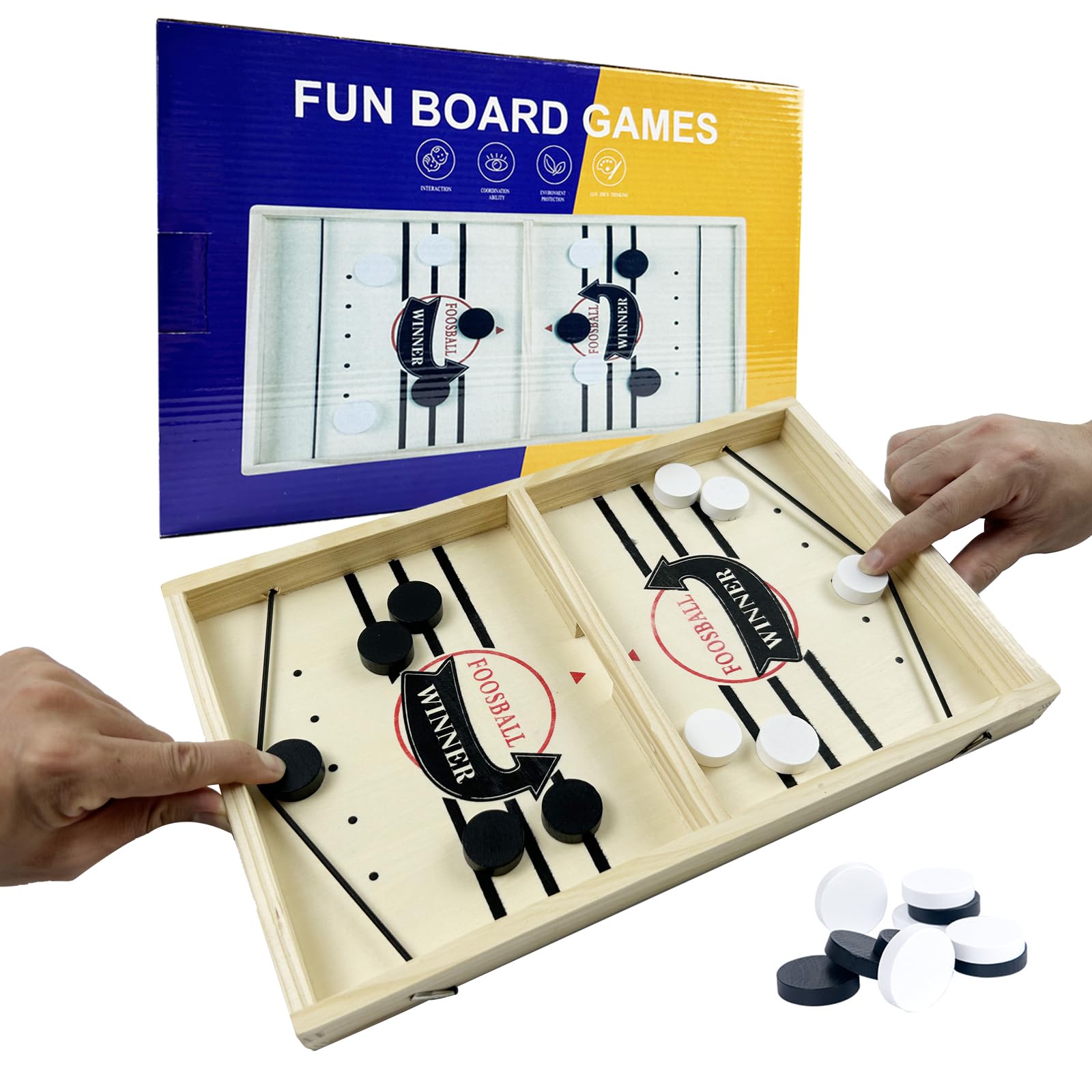 EACHHAHA Wooden Board Game