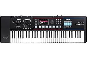 Roland JUNO-D6 Synthesizer | 61-Note Keyboard with Synth Action | ZEN-Core Engine with Over 3800 Onboard Sounds | Intuitive Creative Tools | USB-C Audio/MIDI Interface for Mobile & Computers