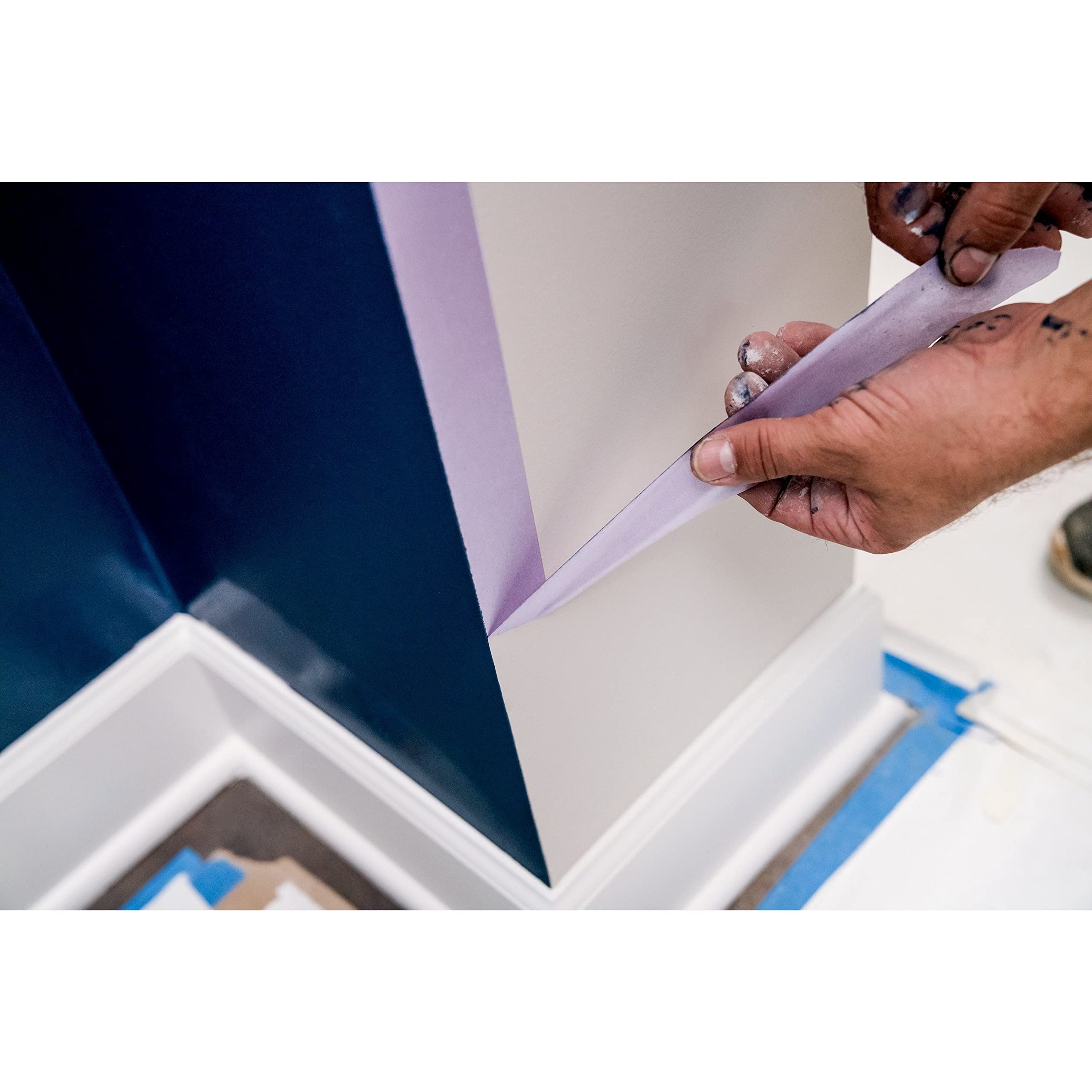 Scotch Delicate Surfaces Painters Tape, 1.88 in x 60 yd, Damage-Free Painting Prep, Protect Delicate Surfaces, UV & Sunlight Resistant, Solvent-Free Adhesive, Indoor Masking Tape, 1 Roll (2080-48EC)