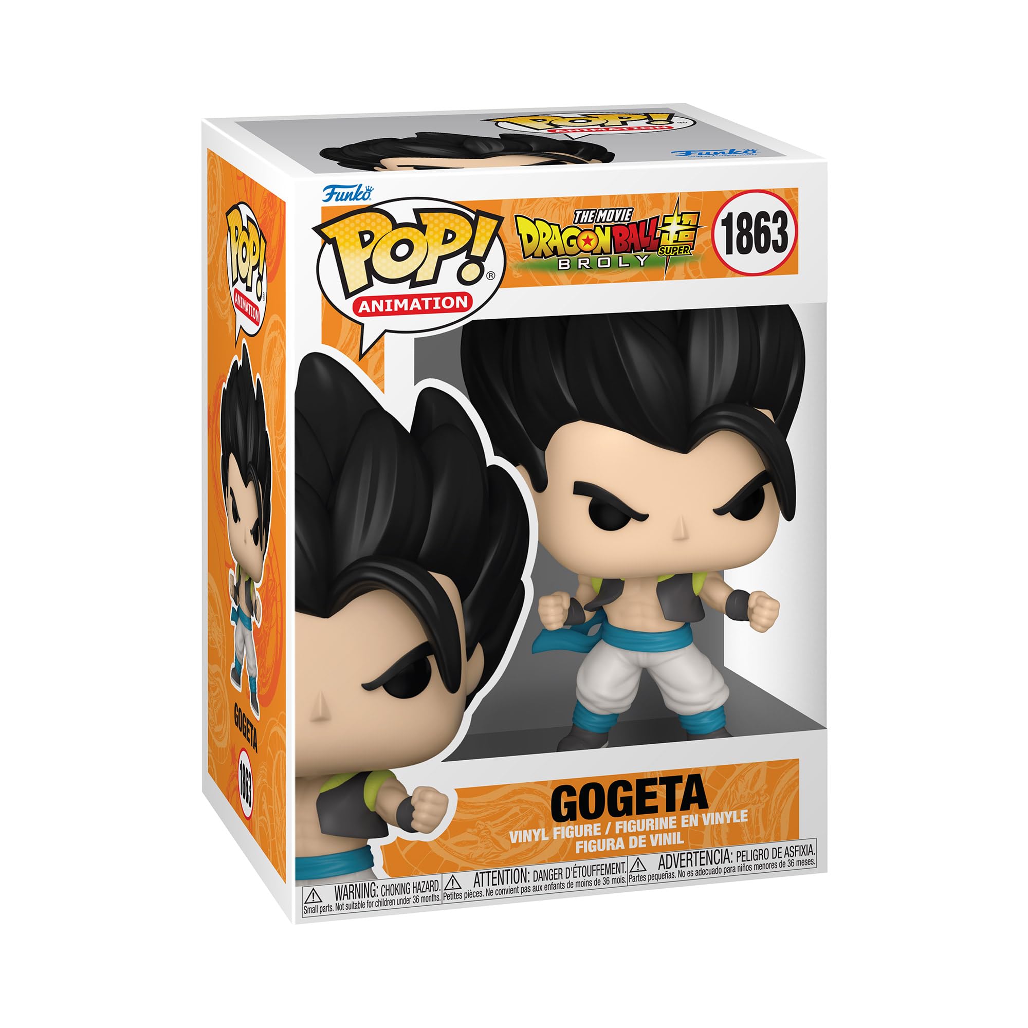 Funko POP! Animation: Dragon Ball Broly - Gogeta - 1 in 6 Chance of Receiving The Rare Chase Variant - Styles May Vary - Sammelbare Vinylfigur - Geschenkidee - Offizielles Merchandise