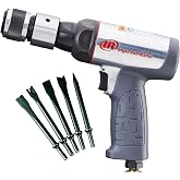 Ingersoll Rand 123MAXK 2 5/8" Stroke Air Hammer Kit | Max rotational speed up to 3,530 BPM, includes 5 chisel attachments
