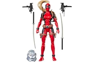 Marvel Legends Series Lady Deadpool, Comics Collectible 6-Inch Scale Action