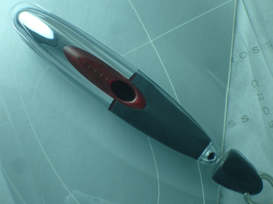 Cross Ion Metal Black Gel Ink Pen, Black Ink, Chrome/black Barrel Category: Roller Ball, Gel Ink Pen