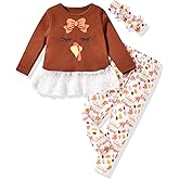 HIHA Toddler Little Girls Valentine's Day Outfit Love Letter Print Dress Tops Pants Set