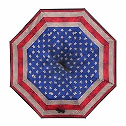 Wxjiahetai Inverted Reverse Umbrella with C-shaped