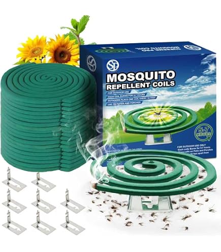 Support Coupe-vent Pour Spirale Anti-moustique Bafnsiji - Rond Avec Poignée - 14 X 4,8 Cm - Noir