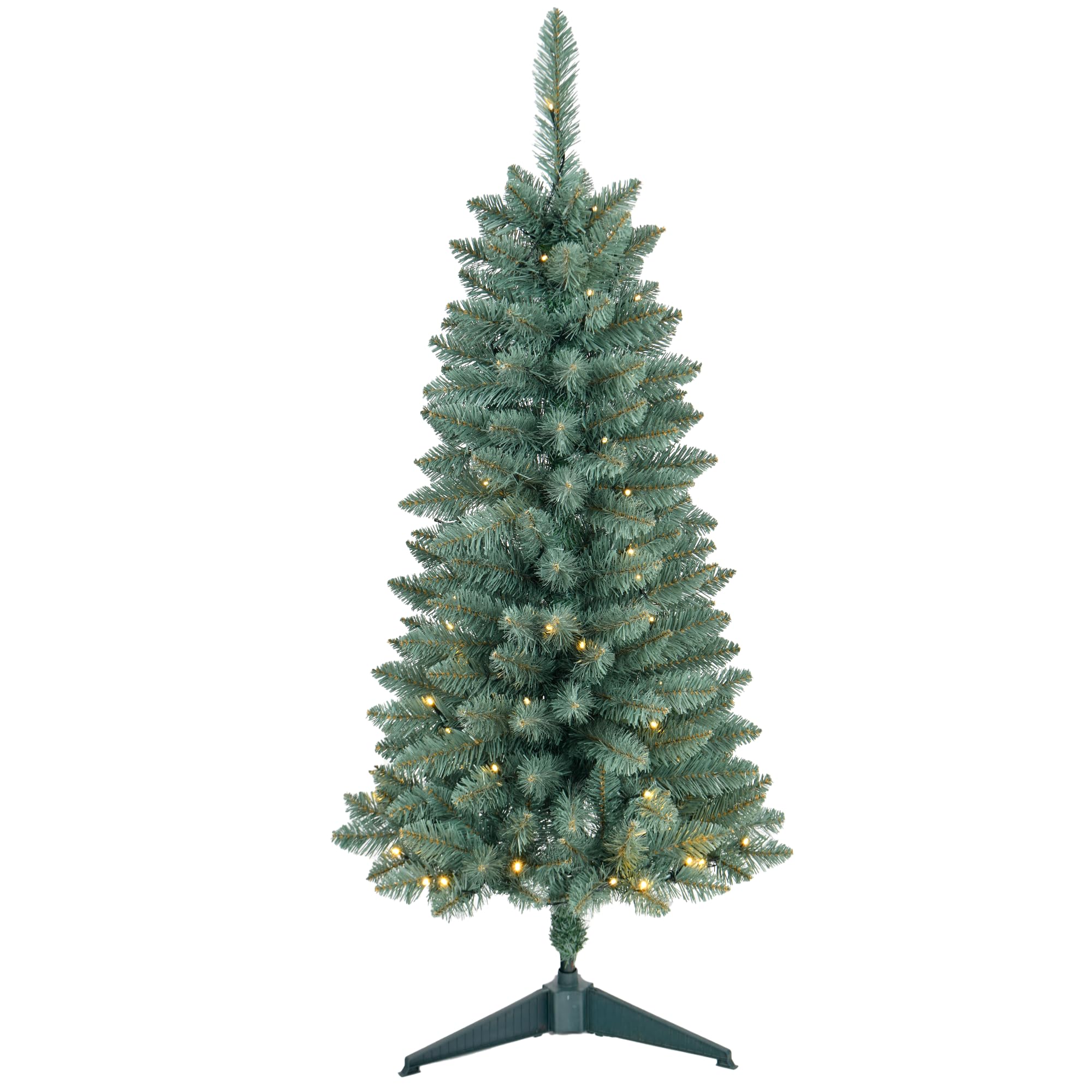 Photo 1 of Pre- Artificial Christmas Tree 3Ft, Battery Operated Desktop Xmas Tree with 50 LED 160 Branch Tips Mini Christmas Tree Decoration Indoor Outdoor