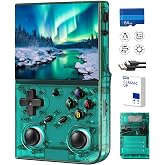 Retro Handheld Game Console,Portable Game with 3.5 Inch IPS Screen,with 64G TF Card Pre-Installed 4353 Games Supports 5G WiFi Bluetooth HDMI and TV Output