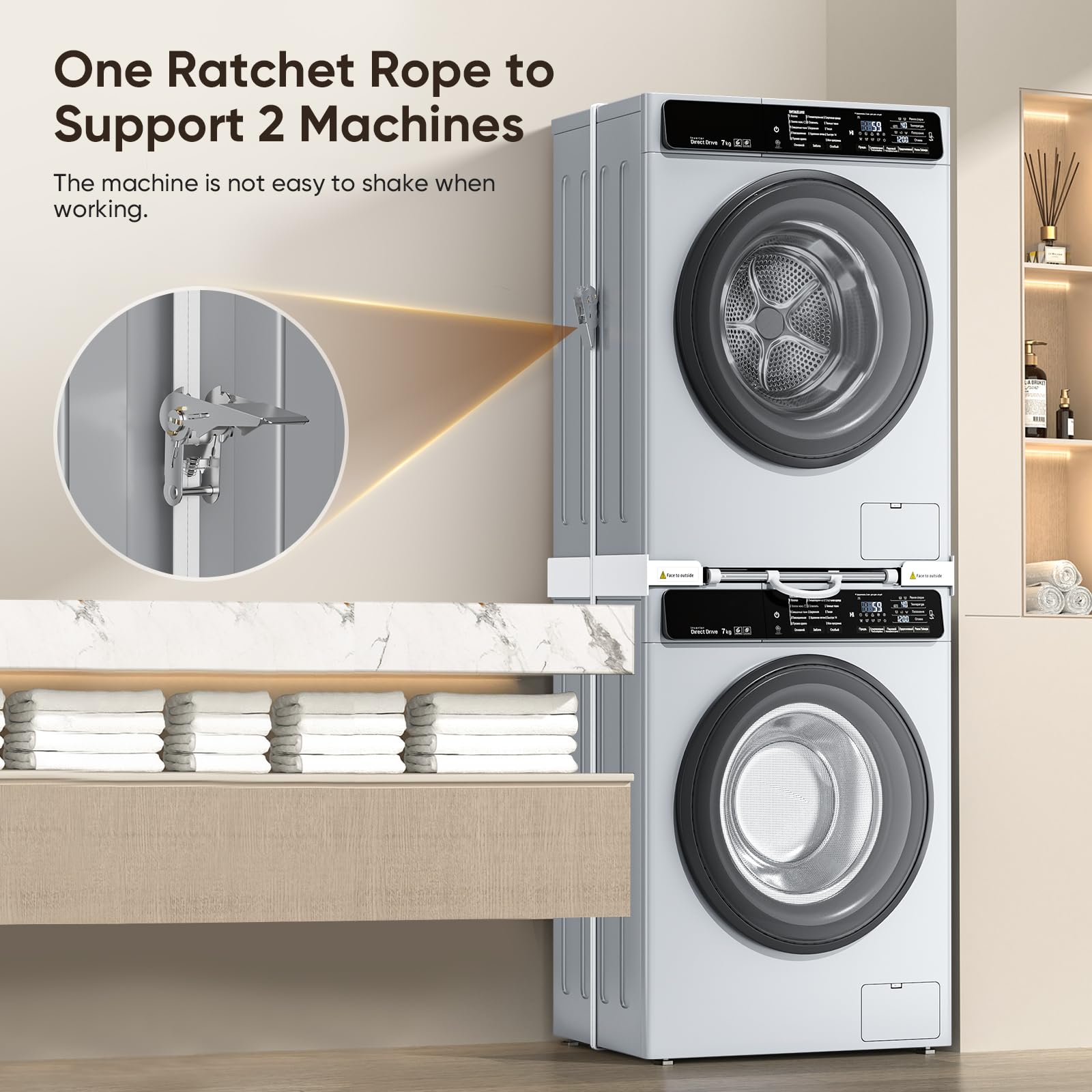 Washer Dryer Stacking Kit, Universal 29