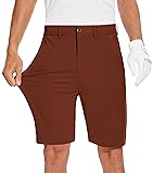 JWM Mens 9" Stretch Golf Shorts - Lightweight