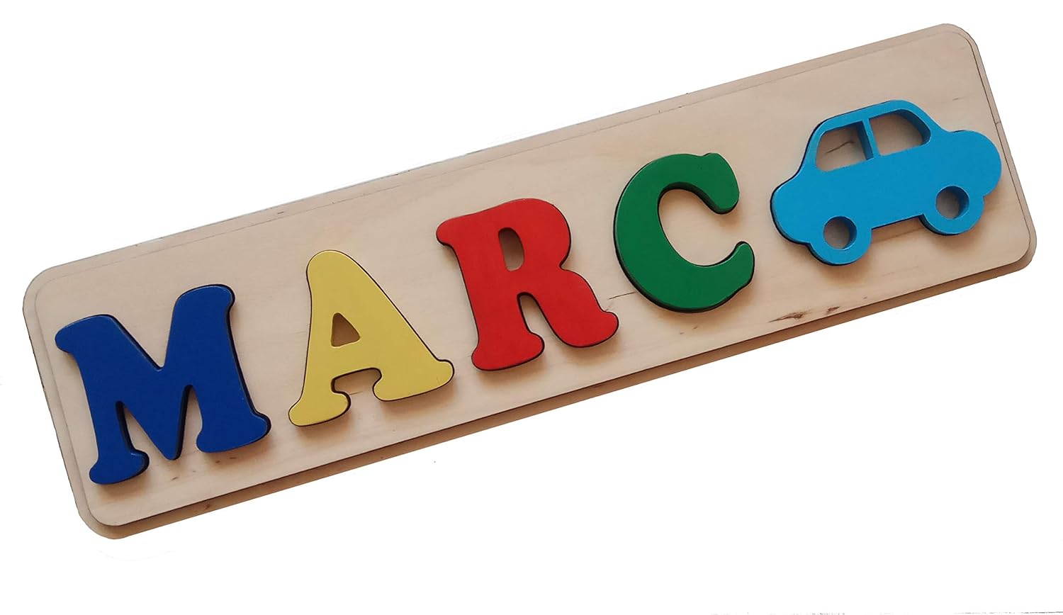 wooden name jigsaw