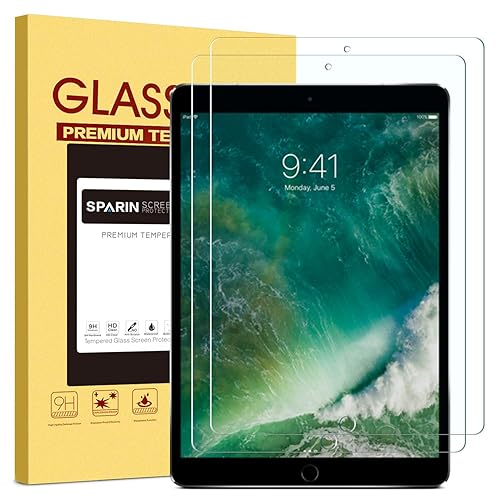 [2 Pack] iPad Pro 12.9 Screen Protector, SPARIN MultiTouch Compatible