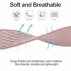 Swhatty Stretchy Nylon Solo Loop Bands Compatible