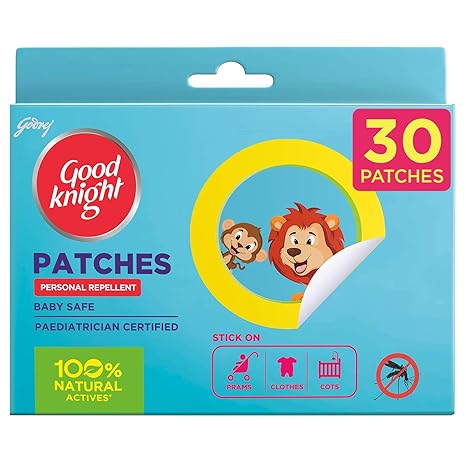 Goodknight 100% Natural Mosquito Repellent Patches (Pack of 30)