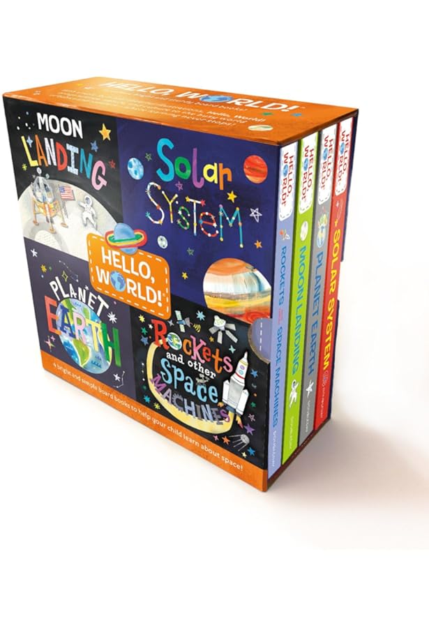 Hello, World! Boxed Set: Solar System; Dinosaurs; Backyard Birds