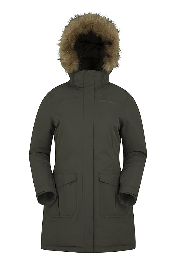 Mountain Warehouse Tarka Womens Winter Jacket Long, Padded Coat