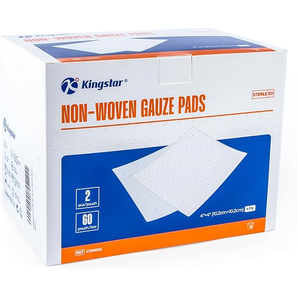 SafeBasic Esponjas No Tejidas Para Uso General Gasas 1000 Piezas 5x5