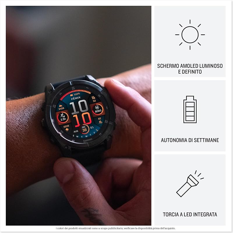fēnix 8, 47mm, Smartwatch GPS Premium Multisport, Slate Grey