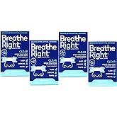 (120 Strips) Breathe Right Nasal Strips Clear Large for Sensitive Skin