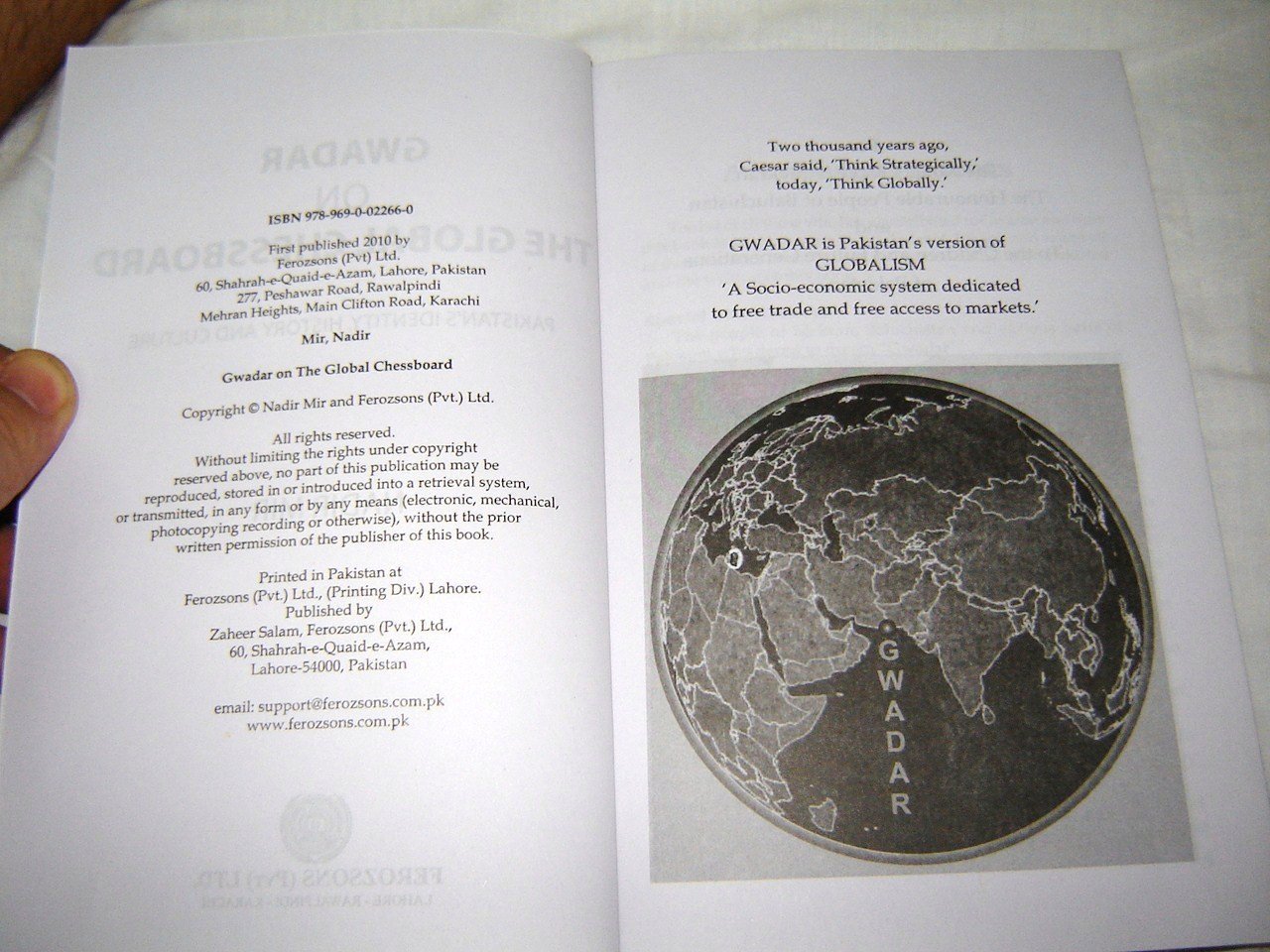 gwadar on the global chessboard