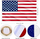 AhfuLife USA Flag 5ft x 3ft Double Sided with Brass Eyelets 150x90cm view 2