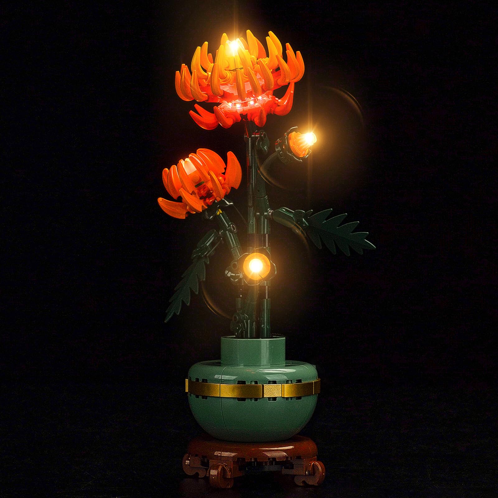 Light Kit for Lego Chrysanthemum, Lighting Set for Lego 10368 Icons Chrysanthemum Set - Not Include Models, Just Light Kit — image 1
