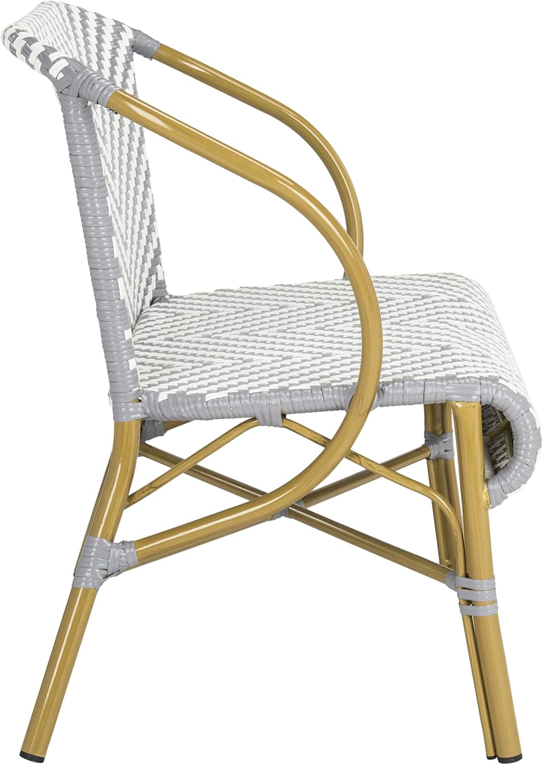 safavieh cadeo outdoor daybed on Amazon Com Safavieh Outdoor Collection Dandra Herringbone Rattan Settee Jardin Y Exteriores