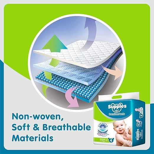 supples large diapers