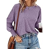 Dokotoo Womens Fashion Women's T-Shirts Long Sleeve Crop Tops Trendy Tshirts Shirts Long Sleeve Tops Summer Fall 2025