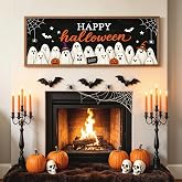 Halloween Wall Decor, Vintage Ghost Pumpkin Home Decoration 40