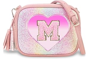 KEJEA Purse Gifts for Little Girls - Kids Heart Purse Cute Crossbody Bag Teens Girls Birthday Gift