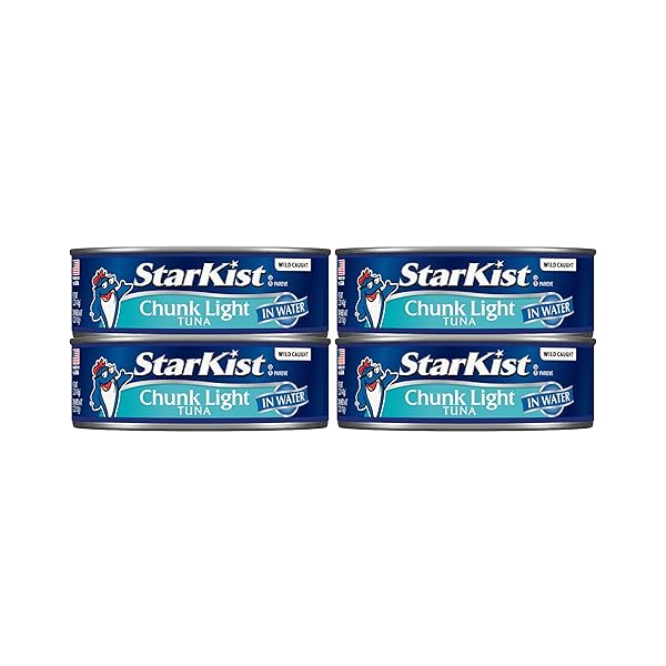 STARKIST CHUNK LIGHT TUNA IN WATER – 5 OZ CAN (PACK OF 4)