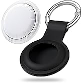 Spotelo Bluetooth Tracker, Long-Lasting Battery Smart Tracker Works with Apple Find My (iOS Only), Item Finder for Luggage, Key, Backpack, Smart Tag with 1 Anti-Scratch Silicone Holder