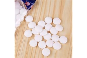 10 Bags of Small White Mothballs, Each Diameter is 0.563 Inches,170 Grams,Anti-Mold, Deodorizing and Moisture-Proof(170 Grams