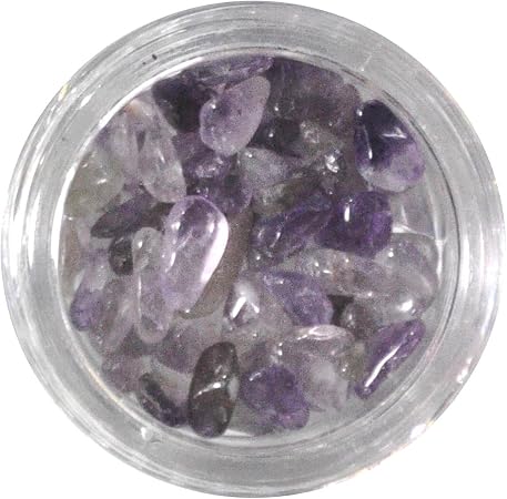 Amazon ３gパワーストーン 天然石ネイル アメジスト Power Stone Nail ケース入 Mmilly シール ステッカー 通販