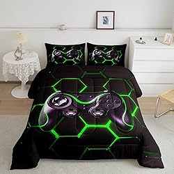 Feelyou Boys Teens Gaming Comforter Set Kids Video
