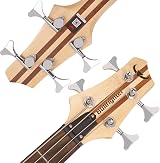 Bullfighter DB-4S Neck Through Elm 4 String Electric Bass Kit with Gig Bag view 4