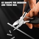 BEZOX Precision Toenail Clippers for Thick Nails Podiatrist Grade view 3